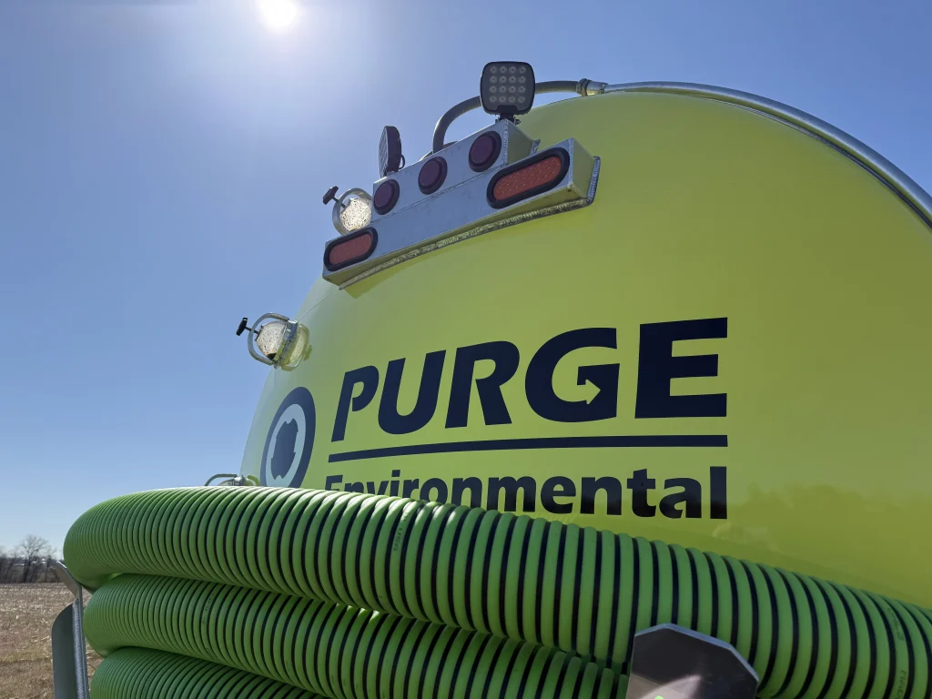 Septic Pumping Services by Purge Environmental in Central Indiana.